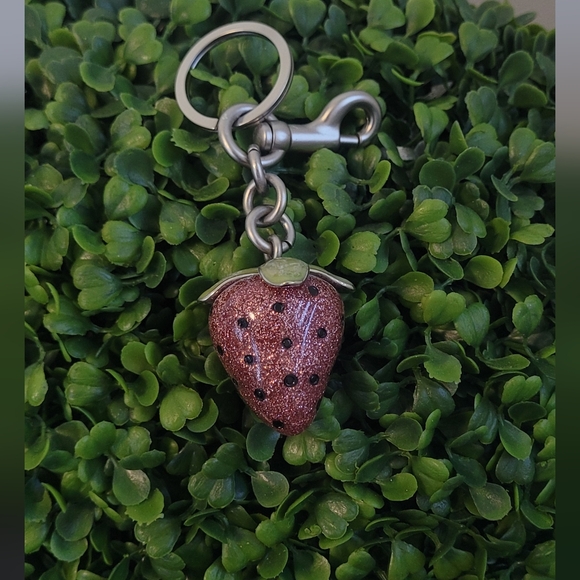 Strawberry Keychain Charm - Picture 7 of 7